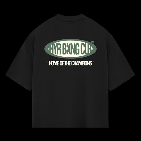 HYYERR BOXING CLUB TEE - BLACK